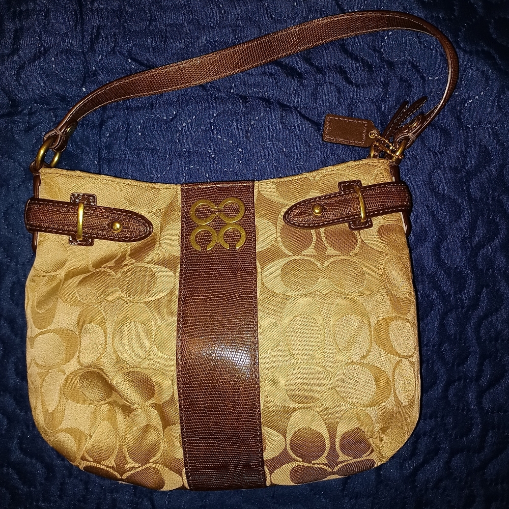 Coach vintage signature mini shoulder bag